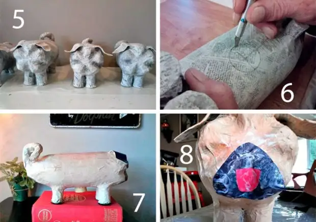 חזירים מבקבוקי פלסטיק לעשות את זה בעצמך: 6 צעד אחר צעד כיתות אמן