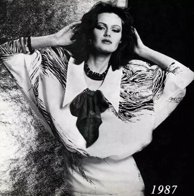 Tunika "Bat sagua: retro moda 80ko hamarkada