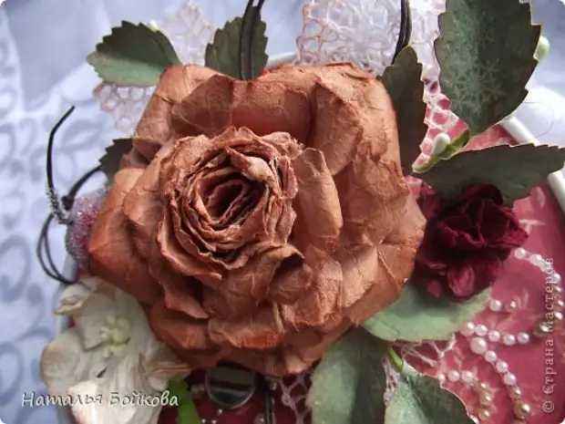 Vintage Rose of Paper from Boykova Natalia