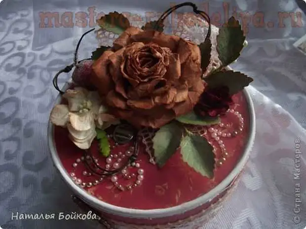 Master Class στο Scrapbooking: Vintage Rose