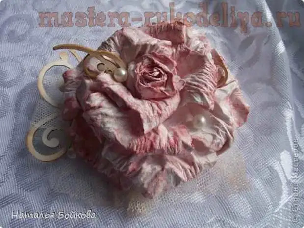 Master razred na Scrapbooking: Vintage Rose