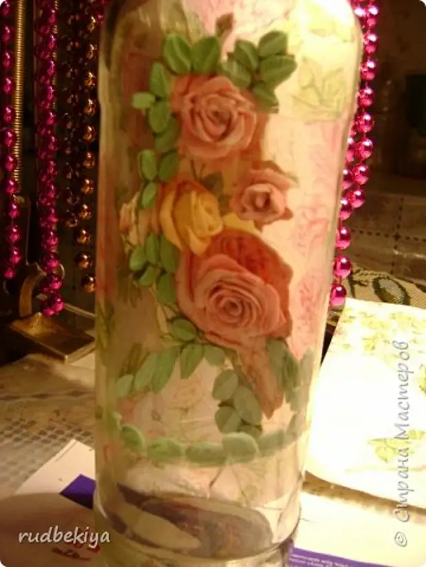 دېيورنىڭ تۈرلۈك تۈرلىرى Master سىنىپى DeCoupage مودېللىق 19