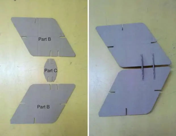 Conexión de los detalles de Schirm