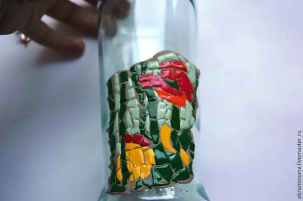 Paggawa ng Mosaic Bottle 