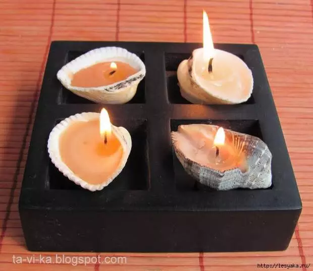 Velas em Shells - Master Class