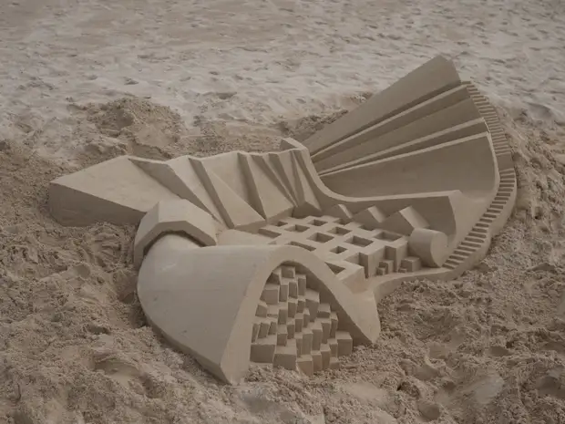 Sand Geometrie Kelvin Seiberta Architektur, Sand, Strand