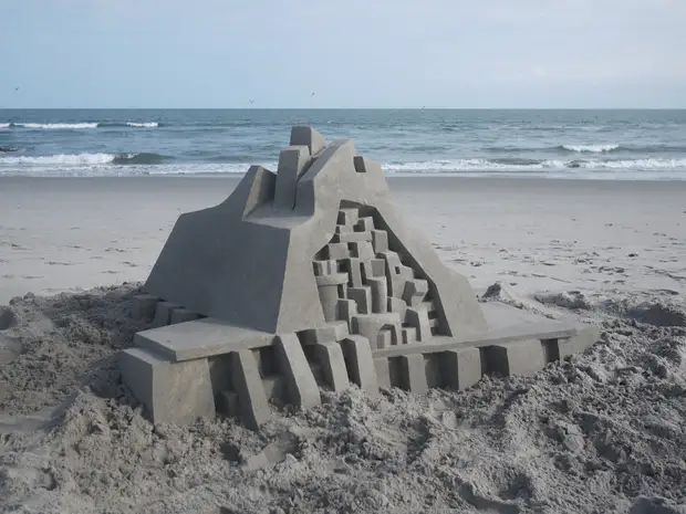 Sand Geometrie Kelvin Seiberta Architektur, Sand, Strand