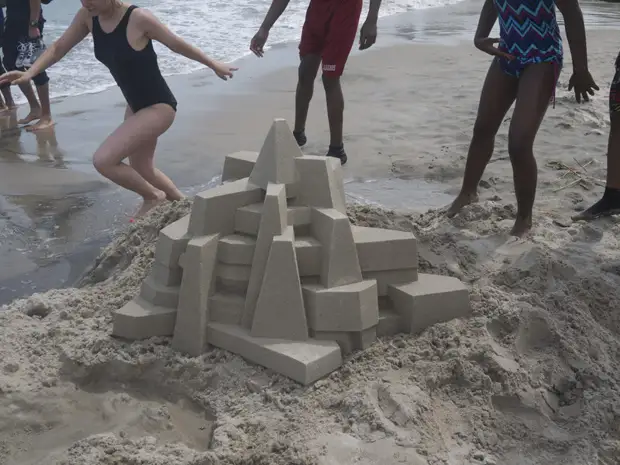 Sand Geometry Kelvin Seilberta Architecture, Sand, Beach