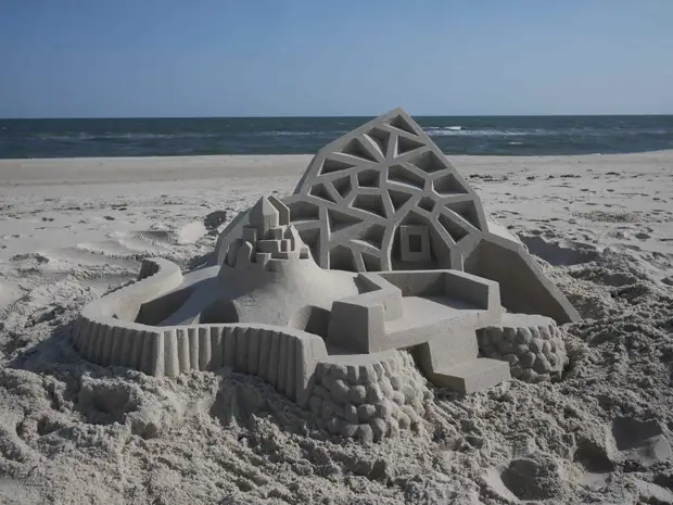 חול גיאומטריה קלווין סיברטה אדריכלות, חול, חוף