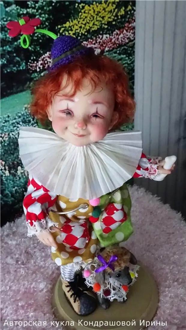 Clown. Autor's Puppe Konondrashova Irina