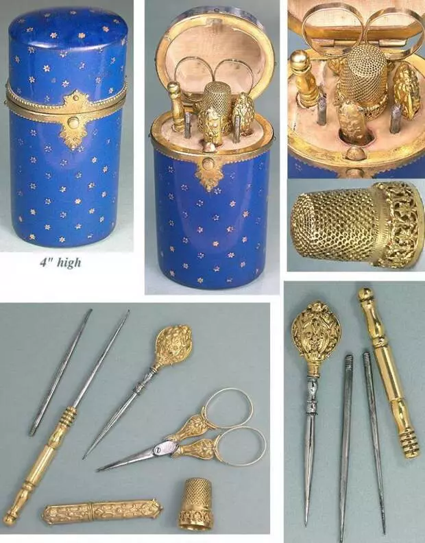 Vintage tools for needlework - incredible works of art