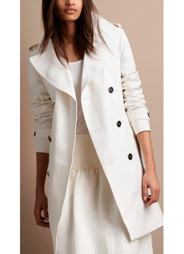 Fashionable Female Raincoats 2015 Photo