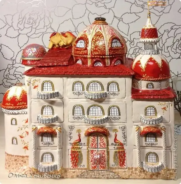 I-Master Class Papier-Masha Palace for I-Ailllework Paper Paper Mobile Box iphepha 1