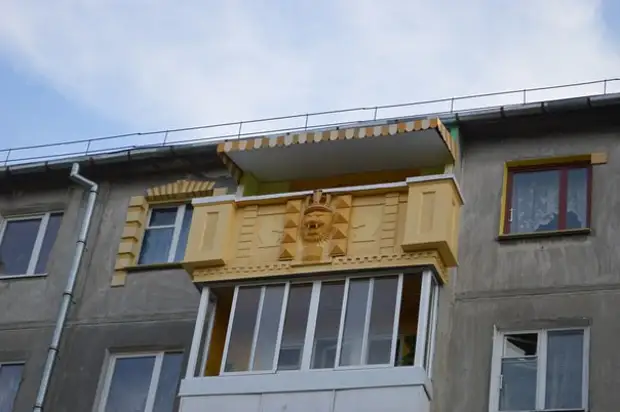 1. Egiptiese krag! Balkon, Ontwerp, Kreatief