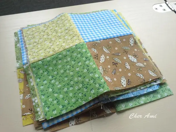 Vi sy et simpelt patchwork