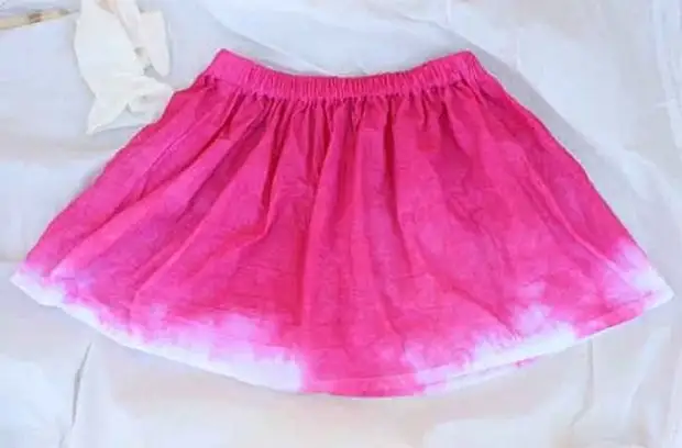 Gran idea para tu hija: linda falda con patrón de sandía