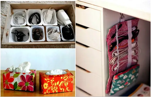 17 almost ingenious storage systems that can be made with their own hands