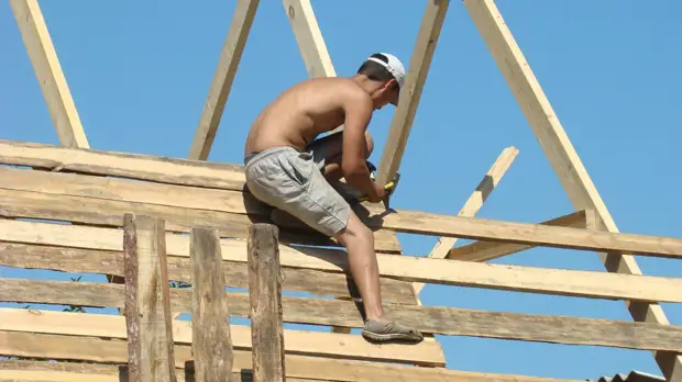 Et encore la maison !!! Seulement maintenant maman. Maison de budget, artisanat, constructeur