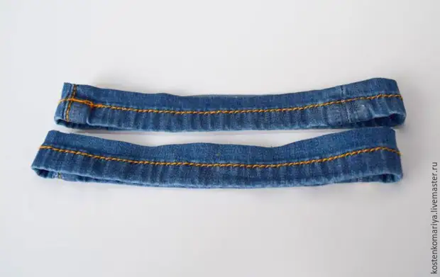 Hvordan man ryger jeans, forlader produktionsfejl