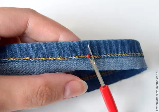 Hvordan man ryger jeans, forlader produktionsfejl