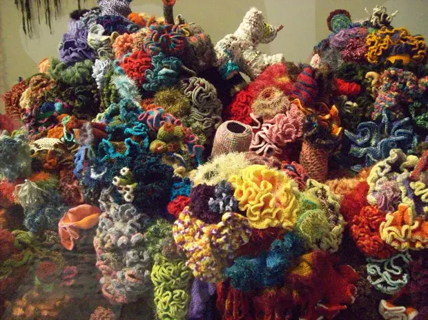 پروژه Reef Crual Coral Crochet