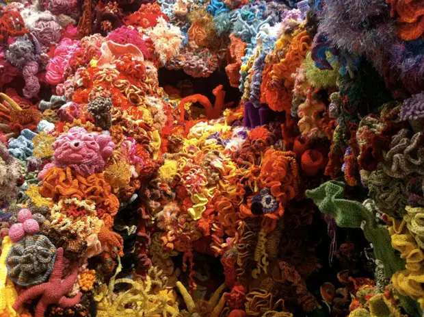 Crochet Coral Reef Project.