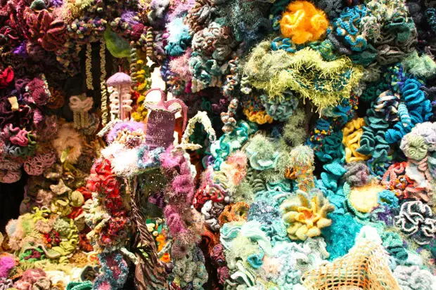 Crochet Coral Reef Project.