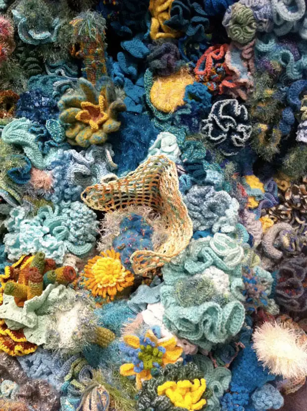 Crochet Coral Reef Project.