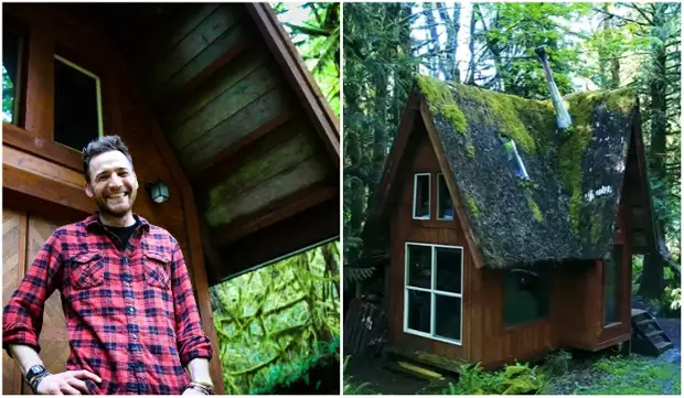 American artist embodied a children's dream and built a fabulous house in the forest