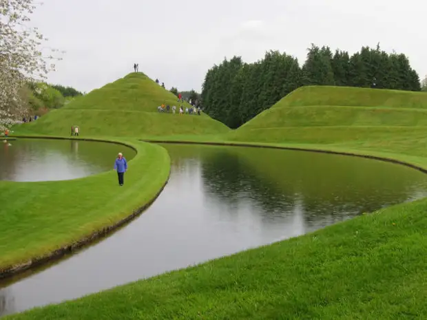 C'est ce qui se passe quand une personne crée avec la nature ... des jardins uniques du monde entier