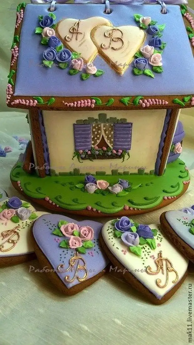 Gingerbread nello stile di "Provenza" - dolce opera d'arte