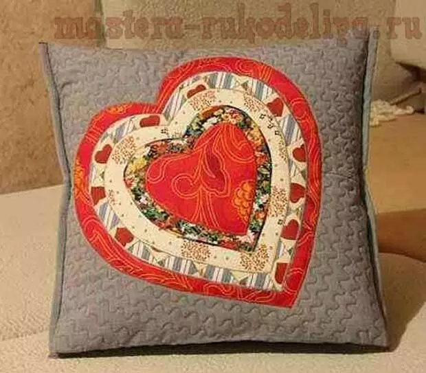 Mk en el patchwork. Crear una almohada