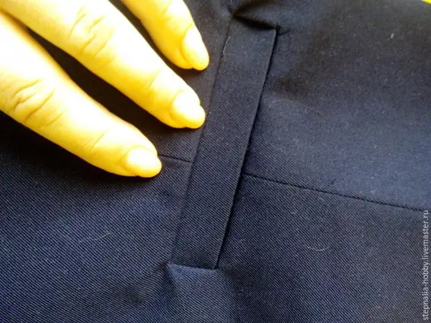 Nós costuramos um uniforme escolar para um menino. Parte 1