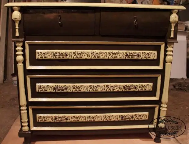 Restoration of old chest and shebbie chic