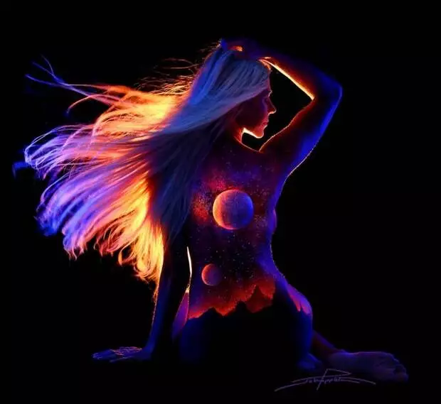 Ngôi sao nghệ thuật cơ thể john poppleton