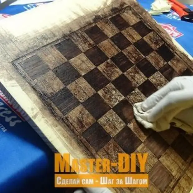 We make a simple chessboard - step 2.1