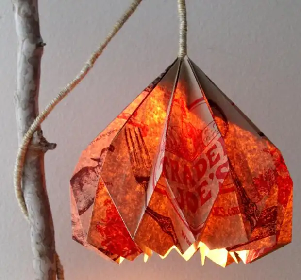 Lampe de papier