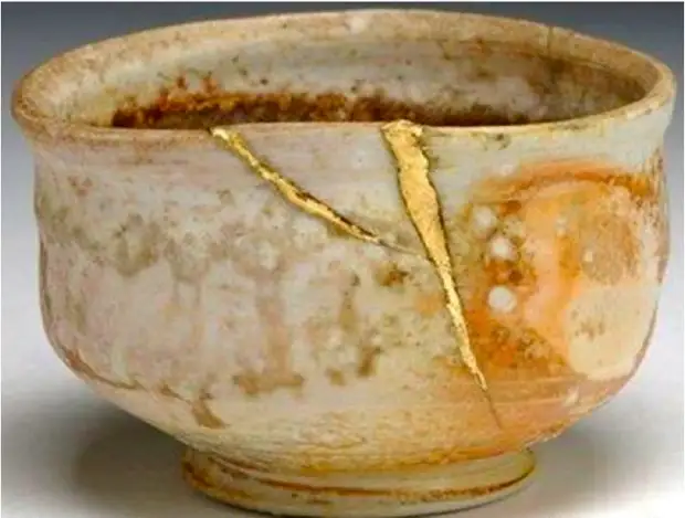 Nka nke Kintsugi, ma ọ bụ otu esi ewere ezughị okè gị