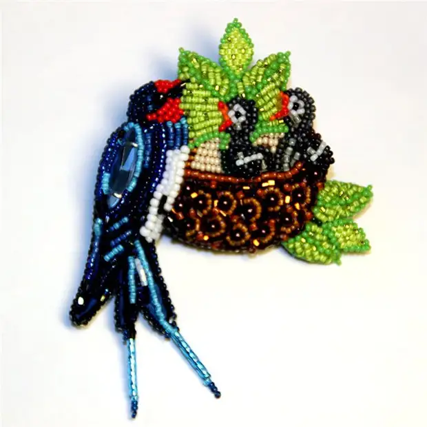 Miniatyr Beaded Broots