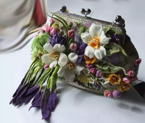 Arte de valya - bolsas "primavera en la mano"