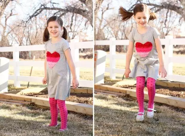 Camisetas de alteración en vestido de bebé