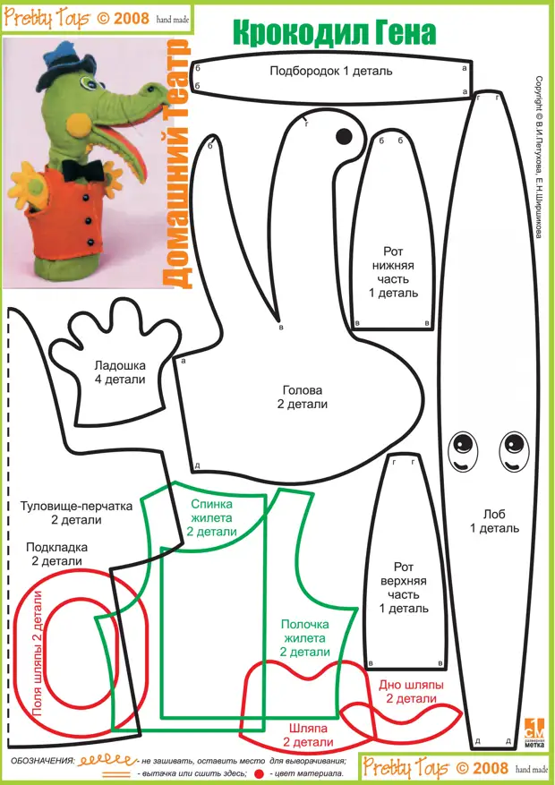 Home Puppet Theater: Pattpus Handschueder