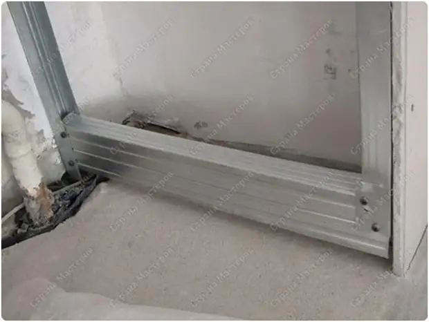 Drywall سے بنا آرک خود کو کرتے ہیں