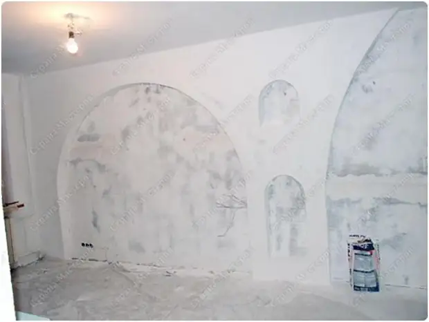 Arch bërë nga drywall të bëjë atë vetë