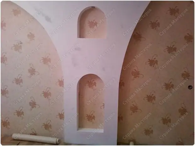 Arch bërë nga drywall të bëjë atë vetë