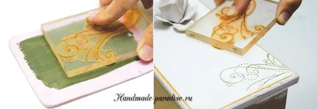 Painting Cableing in Vintage French Style (15)
