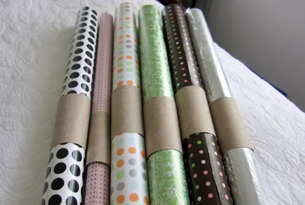 Original ways to use cardboard sleeves from toilet paper