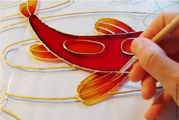 Scribate Gla: Erstellen Sie eine färbte Glasscheibe