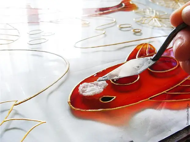 স্ক্রিপ্ট গ্লাস: একটি দাগযুক্ত গ্লাস প্যানেল তৈরি করুন