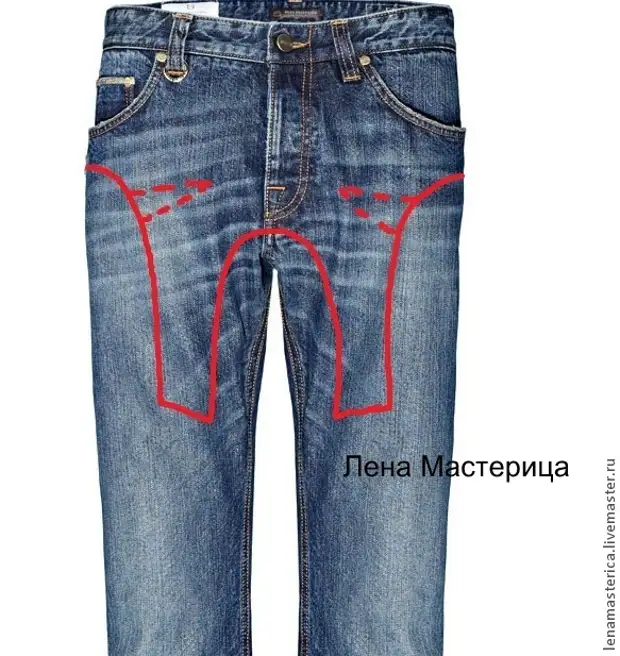 Blat vun Jeans Sarafan 08